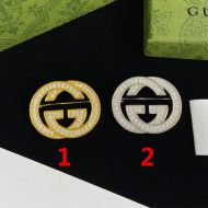 Gucci GG Crystal Brooch