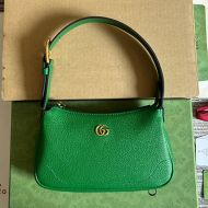 Gucci Mini Aphrodite Hobo Bag In Soft Leather 739076 Green