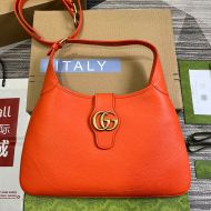 Gucci Medium Aphrodite Shoulder Bag In Soft Leather 726274 Orange