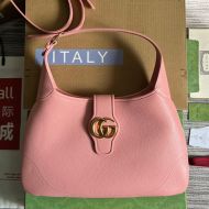 Gucci Medium Aphrodite Shoulder Bag In Soft Leather 726274 Pink