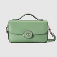 Gucci Mini Petite Versatile Bag In Leather 739722 Green