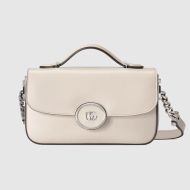 Gucci Mini Petite Versatile Bag In Leather 739722 White