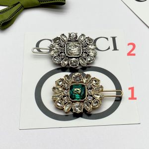 Gucci Interlocking G Crystals Hair Slides